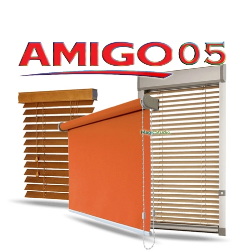 Амиго 05 / Amigo 05. Рулонные шторы, жалюзи, москитные сетки.